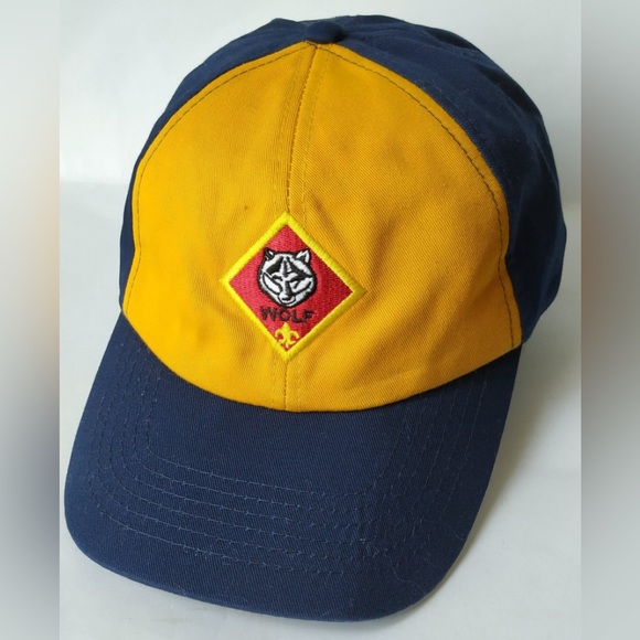 Boy Scouts of America Cub Scout Wolf Rank Uniform Cap - Picture 1 of 15